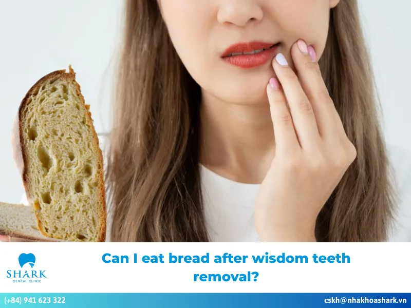 Can I eat bread after wisdom teeth removal?