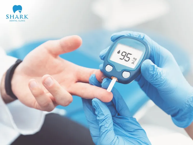 Bad breath after tooth extraction may be a consequence of systemic conditions such as diabetes