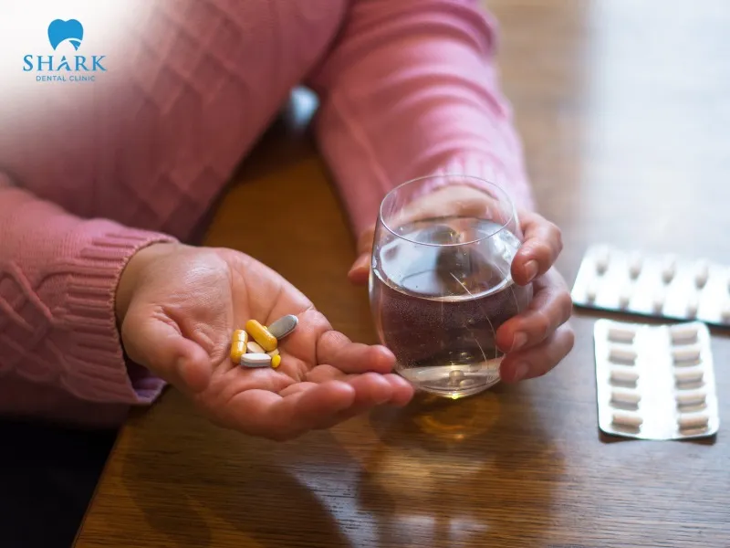 If you experience uncomfortable tooth pain after extraction, you may consider taking pain-relief medication as advised