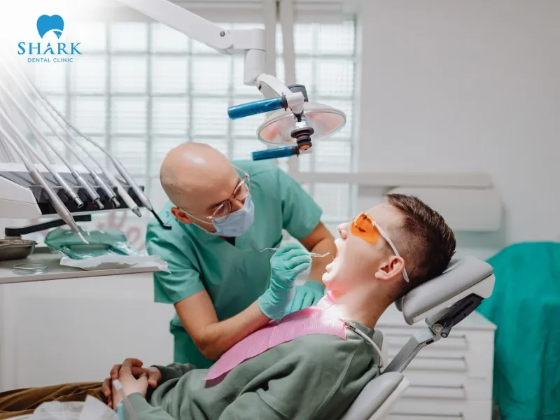 If severe tooth pain or difficulty eating occurs, you should contact your dentist immediately