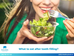 what to eat after tooth filling