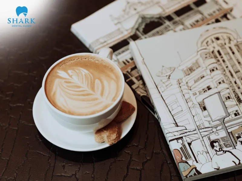 Coffee can easily cause tooth discoloration when consumed over a long period of time