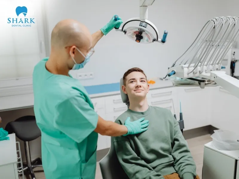 You should return for follow-up visits and check-ups according to the dentist’s scheduled appointments