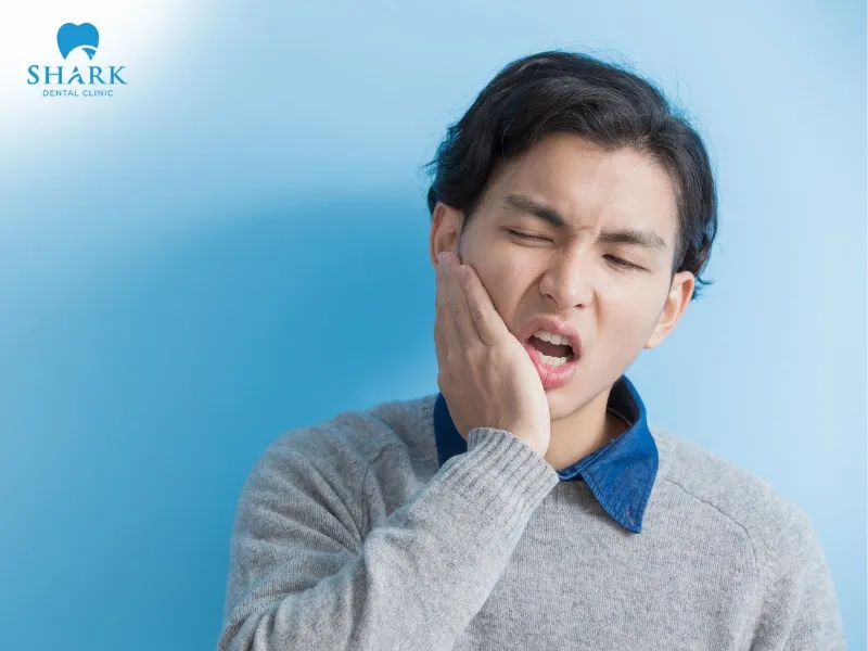 Bacteria and trapped food debris in the oral cavity can increase the risk of inflammation and infection