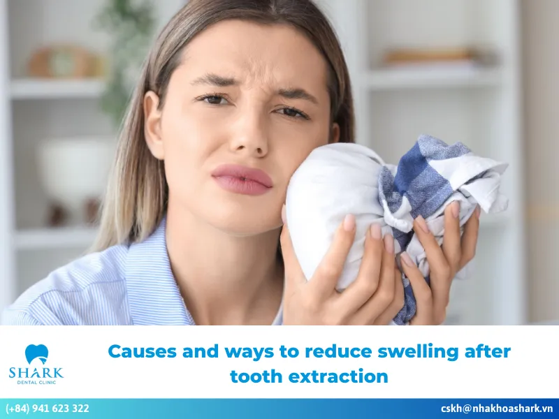 Swelling after tooth extraction