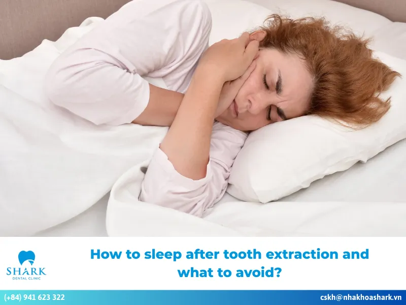 How to sleep after tooth extraction