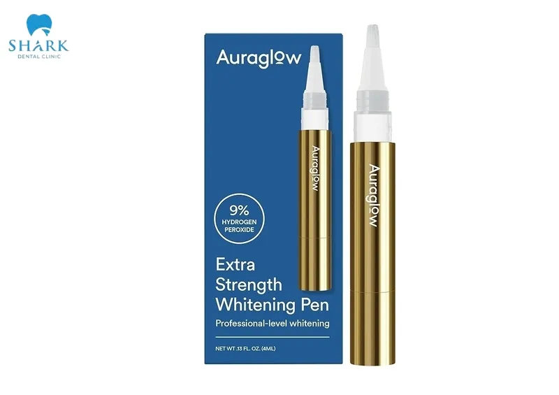 Best teeth whitening pen – Auraglow is highly regarded for its gel formula that adheres well to teeth and penetrates deeply into even the smallest grooves