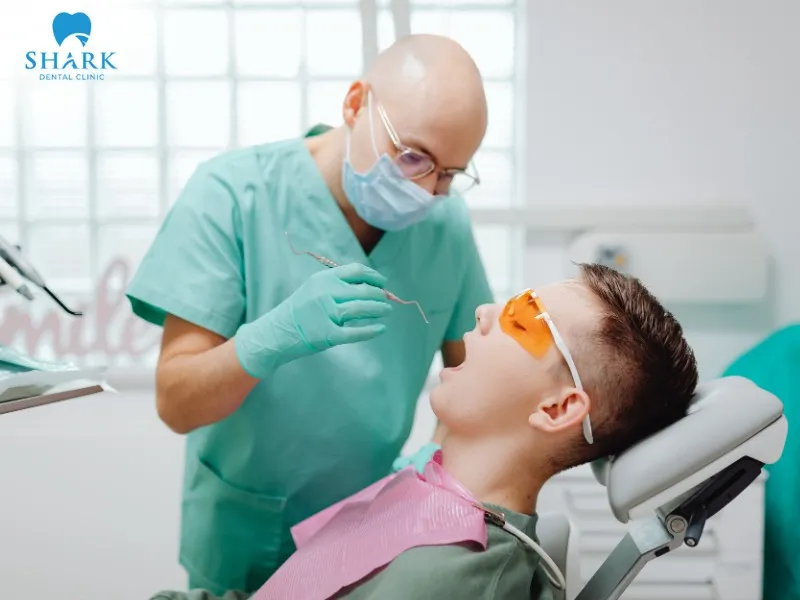 You cannot whiten porcelain veneers like natural teeth using whitening agents or bleaching products