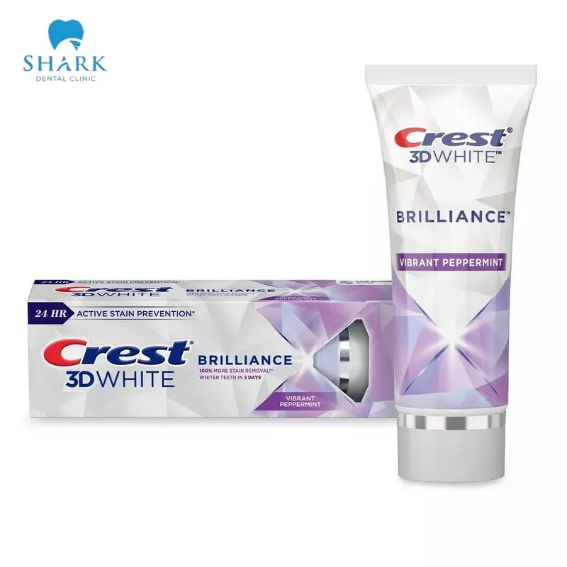 Effective teeth whitening toothpaste – Crest 3D White Brilliance