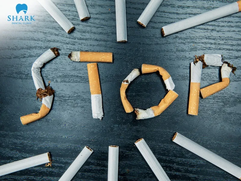 Smoking can dislodge the blood clot, thereby increasing the risk of infection and other potential complications