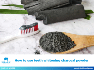 How to use teeth whitening charcoal powder properly and safely?