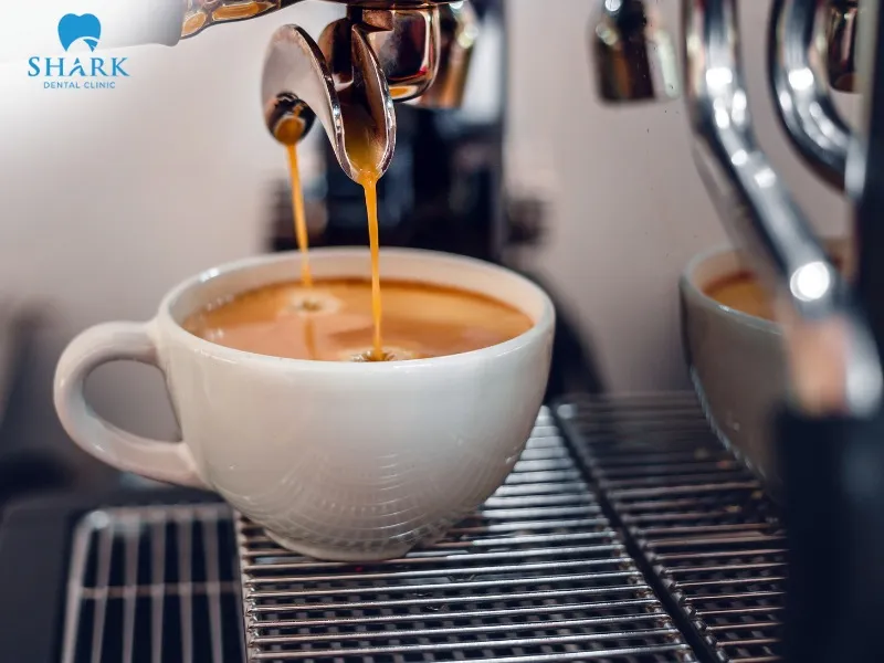 If coffee is consumed too soon after teeth whitening, the teeth may become stained and lose their brightness more quickly