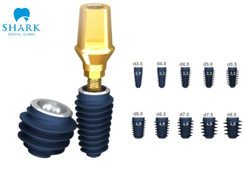 Megagen dental implants from South Korea apply modern technology and are trusted for use in many countries around the world due to their reliable performance
