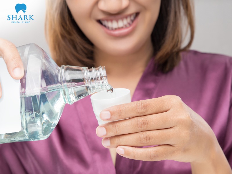 You should rinse your mouth thoroughly several times with clean water after brushing with activated charcoal powder
