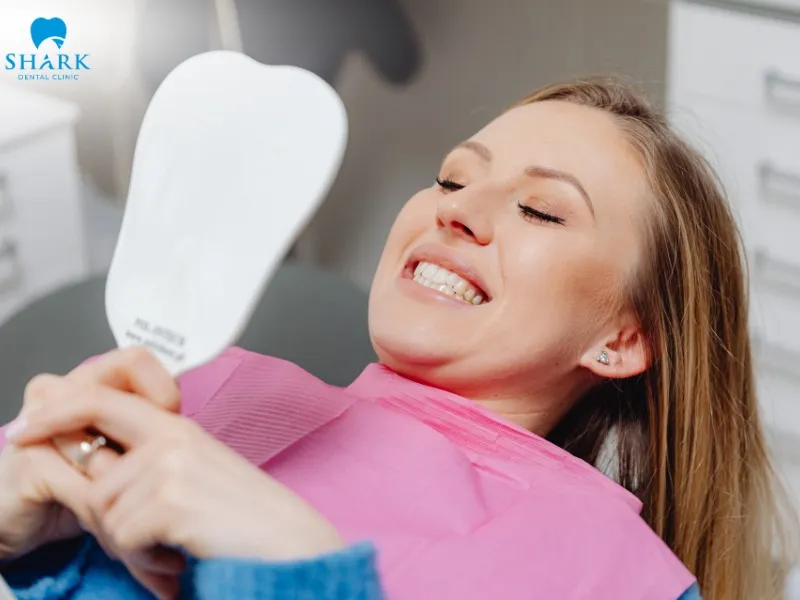 Patients typically need around 7–10 days for swelling and discomfort to subside and for the surgical sites to heal.