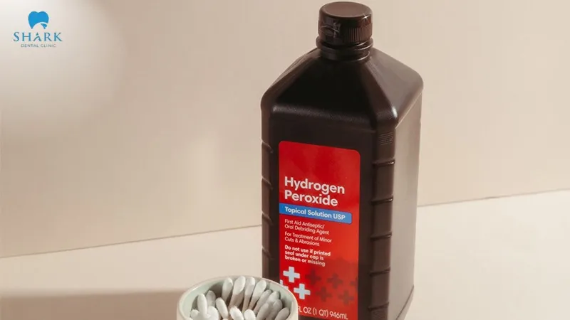 Hydrogen Peroxide is the primary whitening agent commonly found in teeth whitening mouthwash formulations