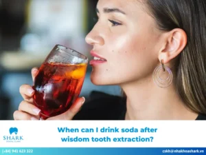 [Q&A] When can I drink soda after wisdom tooth extraction?