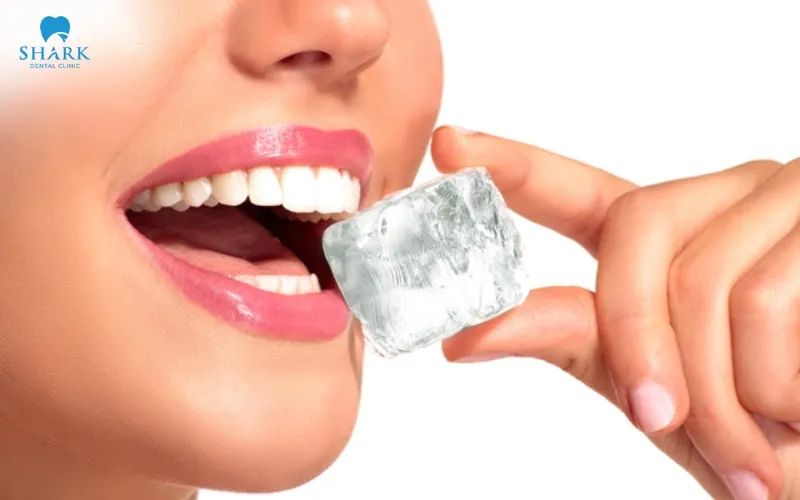 You should avoid chewing ice, as this habit may cause the veneers to crack, chip, or negatively affect their bonding strength and stability