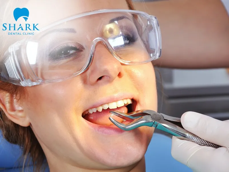 The dentist may consider root canal treatment combined with a dental crown restoration to preserve the tooth