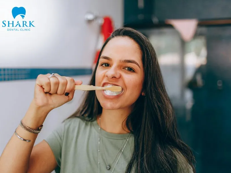 You should maintain the habit of brushing your teeth at least 2–3 times a day