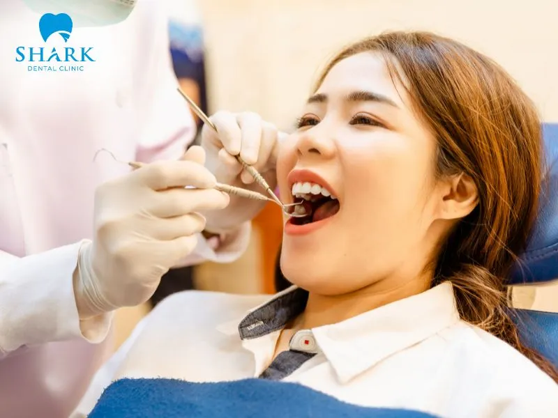 You should visit the dental clinic right away as soon as you notice any unusual oral symptoms