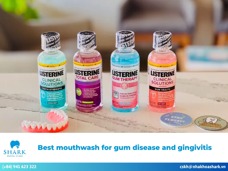Find the best mouthwash for gum disease and gingivitis today