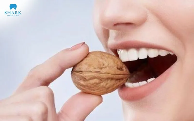Regularly chewing food that is too hard or too chewy can lead to a situation where the implant cap falls out
