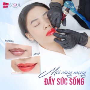 Seoul Center cam kết liệu trình dịch vụ phun xăm chất lượng lâu dài