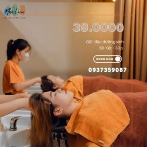 Dịch vụ gội đầu dưỡng sinh Nhà Linn có giá cả phải chăng