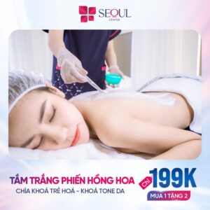 Seoul Center là địa chỉ cung cấp dịch vụ tắm trắng uy tín, chất lượng hàng đầu