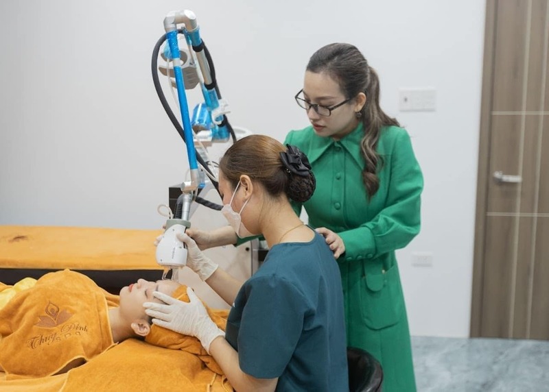 Thúy Đinh Spa thường xuyên nâng cấp máy móc, thiết bị