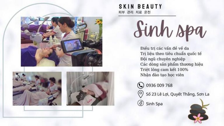 Sinh Spa làm đẹp ở Sơn La chuyên điều trị mọi vấn đề về da