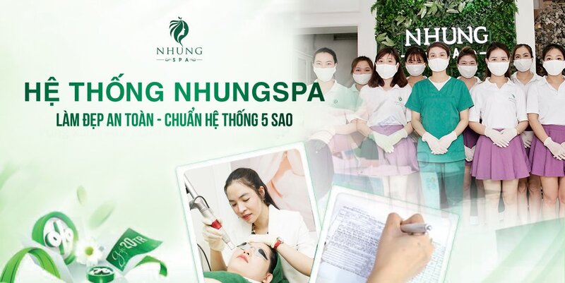 Nhung Spa Thái Bình là địa chỉ làm đẹp lâu năm tại khu vực