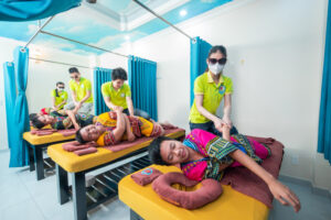 Cơ sở vật chất của massage người mù Thiên Tâm