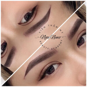Thẩm mỹ viện Ngọc Nemo mang đến dịch vụ phun xăm lông mày đẹp