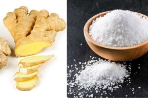 Gừng và muối tạo ra công thức làm sạch vùng kín hoàn hảo