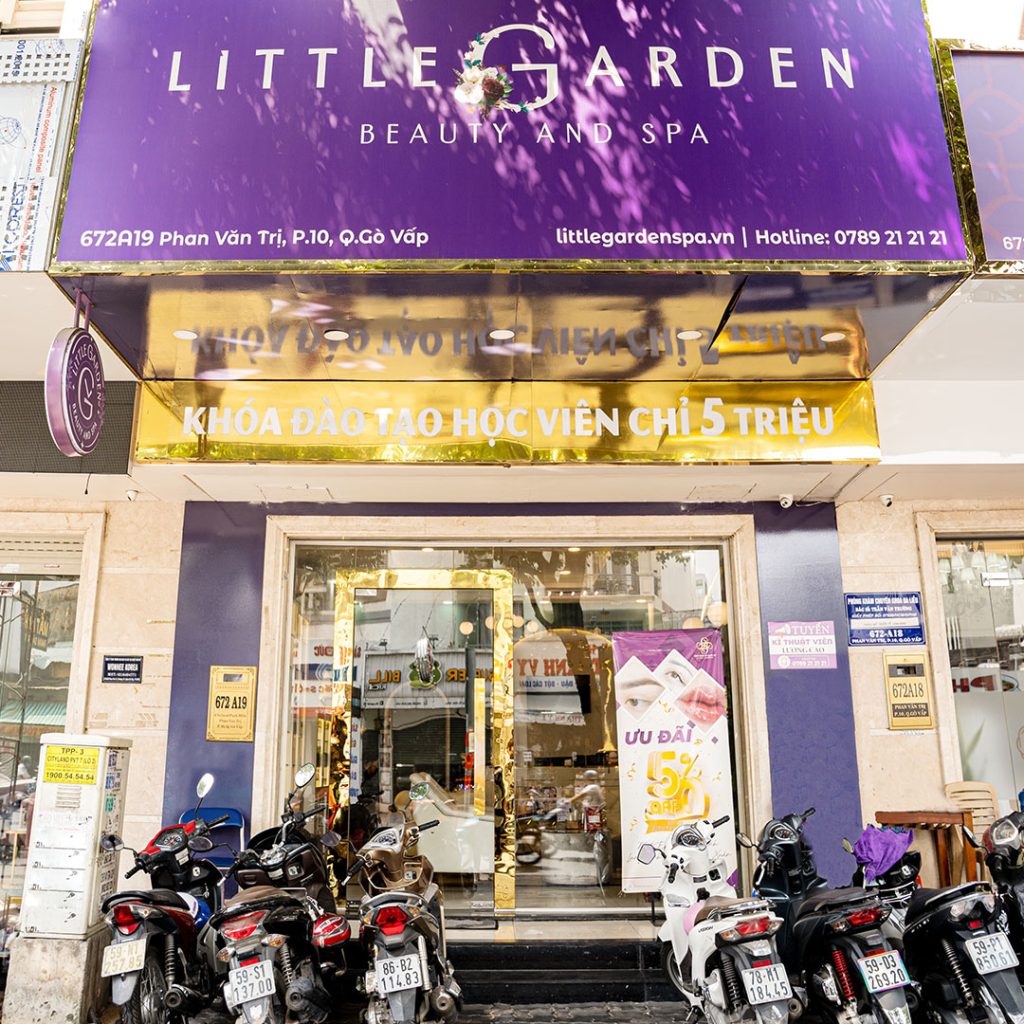 Little Garden Spa sở hữu các thiết bị triệt lông hiện đại