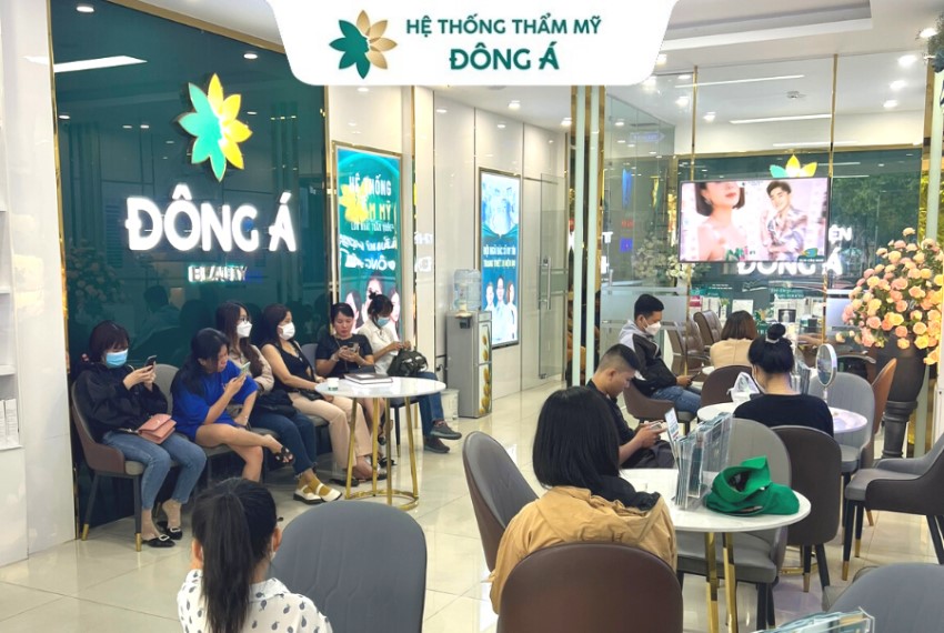 Thẩm mỹ viện Đông Á được nhiều khách hàng tin chọn