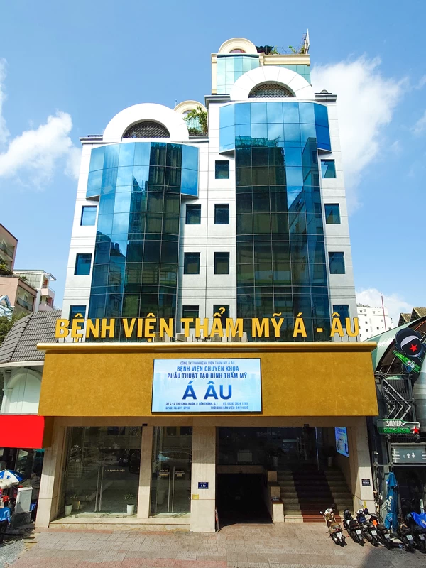 Bệnh viện Thẩm mỹ Á Âu nổi bật tại vị trí đăc địa tại Đà Nẵng