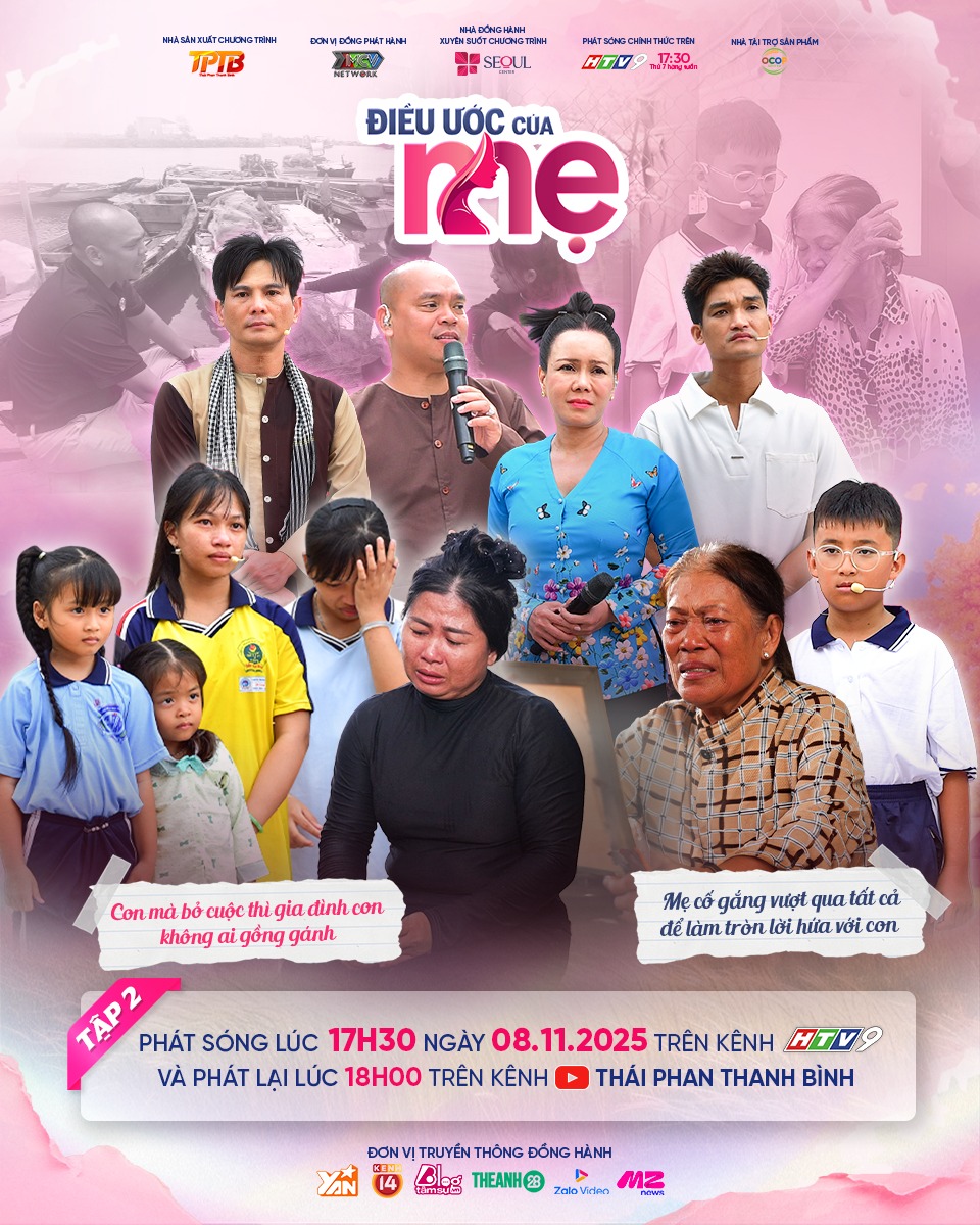 Tập 02 chương trình Điều Ước Của Mẹ chính thức phát sóng, kể về hai câu chuyện ngặt nghèo của hai gia đình