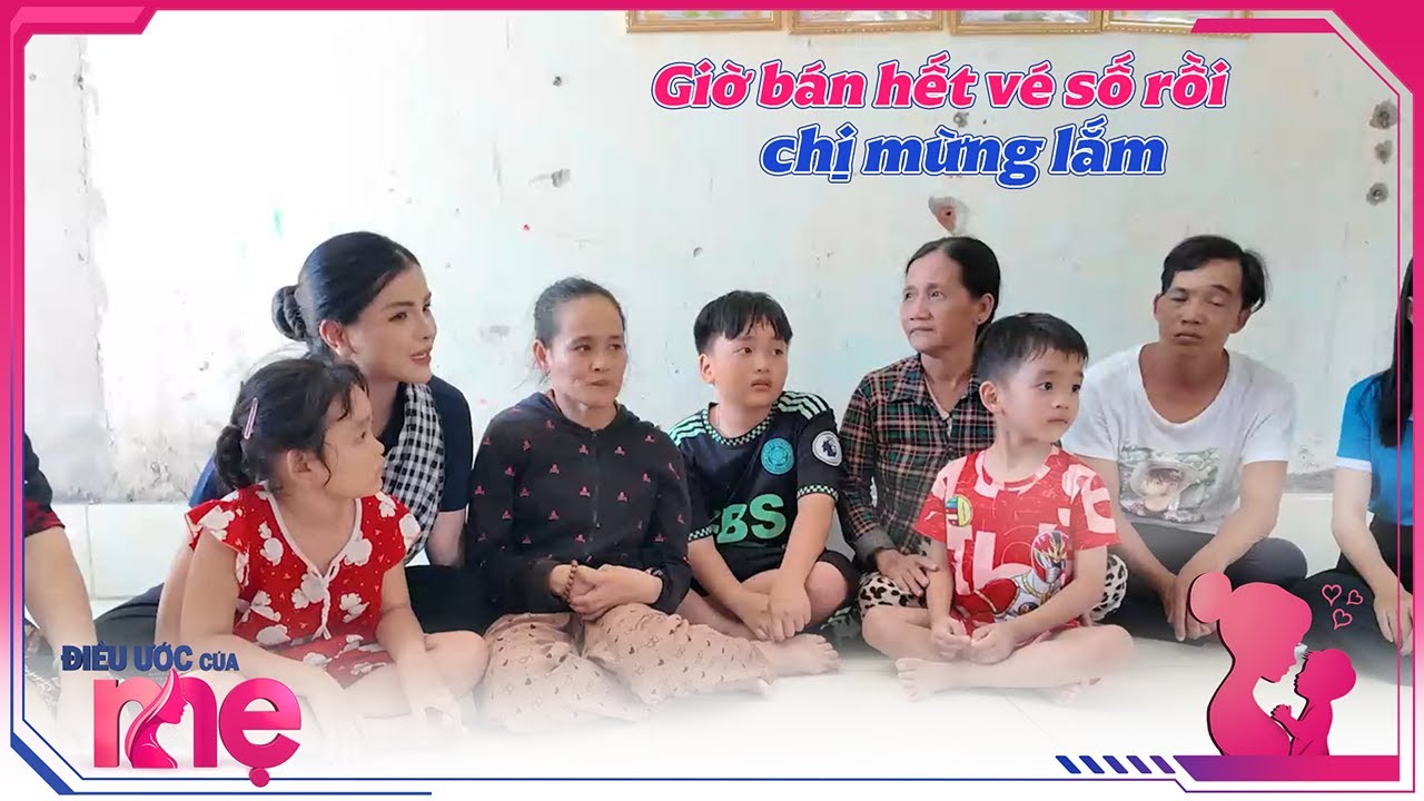 Gia đình chị Ty – anh Ham vỡ òa khi nhận được tiền thưởng từ Điều Ước Của Mẹ