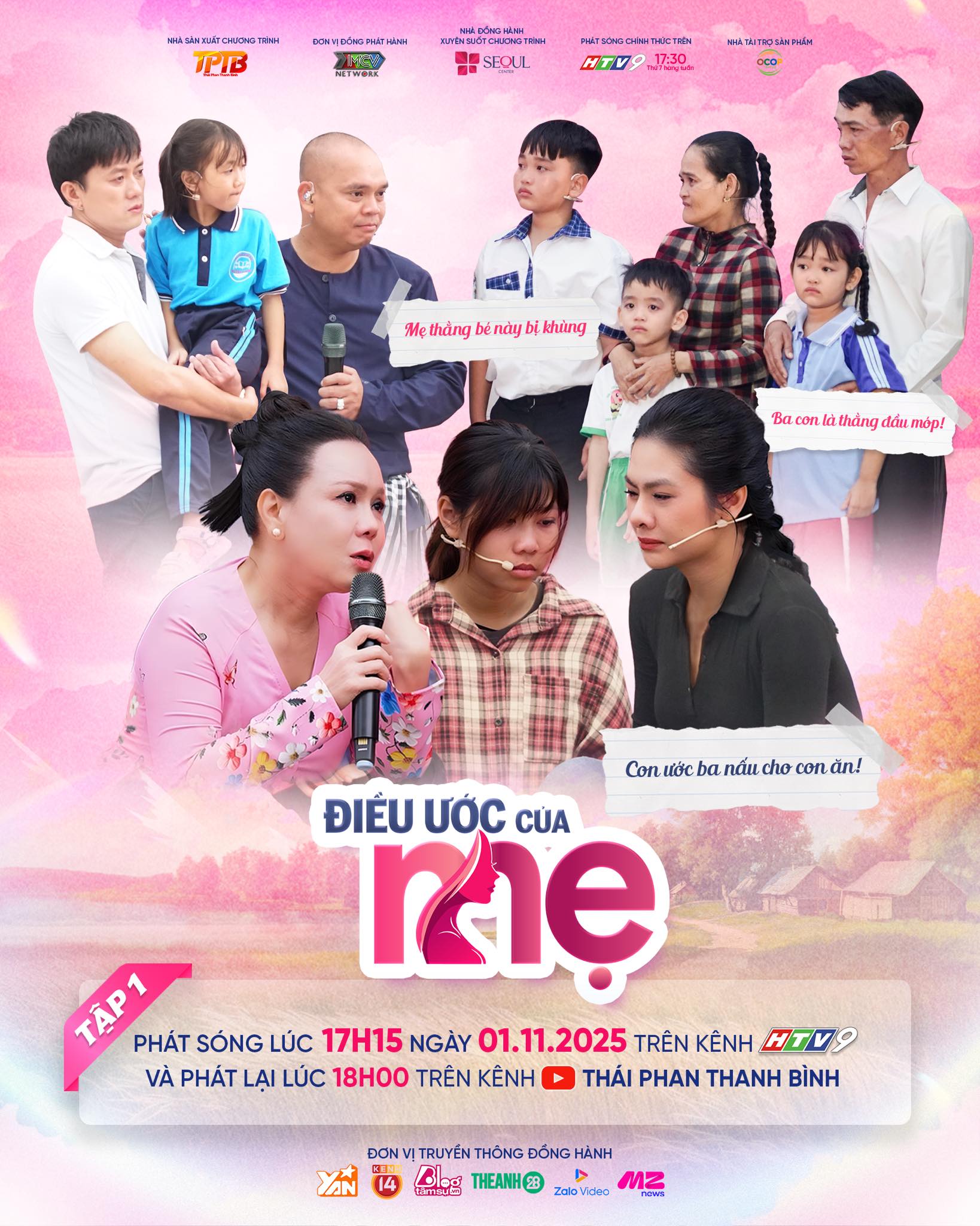 Điều Ước Của Mẹ - Chương trình truyền hình thực tế truyền tải những giá trị nhân văn sâu sắc, hiện thực hóa ước mơ “Người Mẹ”