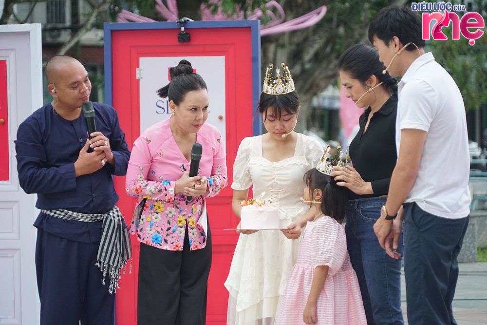 Chương trình tổ chức sinh nhật cho hai bé Nhi và My, biến ước mơ của bé My thành hiện thực