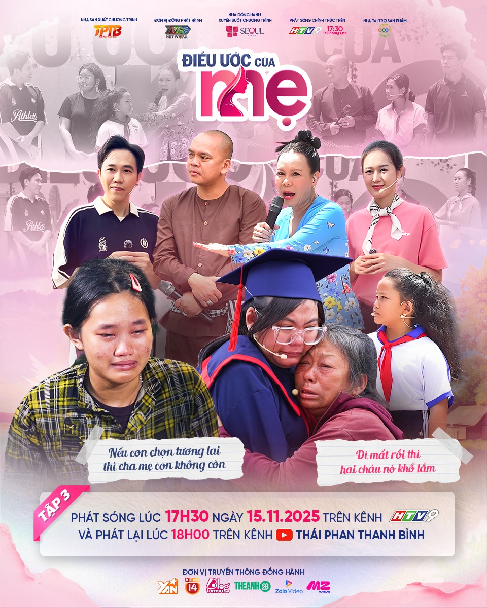 Chương trình “Điều Ước Của Mẹ” đã phát sóng tập 3, kể về hoàn cảnh hai gia đình bé Trâm và Dì Hoàng