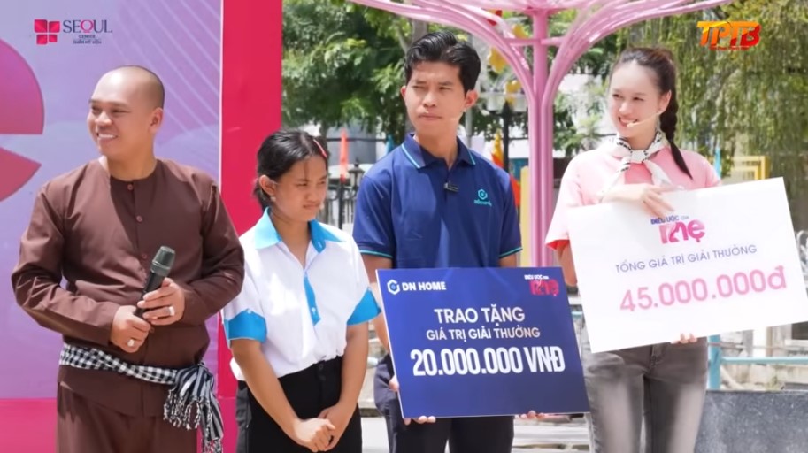 Gia đình bé Trâm đã được tài trợ 50.000.000 VNĐ trong chương trình “Điều Ước Của Mẹ”
