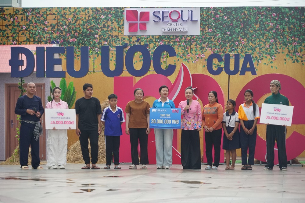 Sau chương trình, cả hai gia đình đều nhận về những phần thưởng giá trị đến từ chương trình và nhà đồng hành Nha Khoa Shark