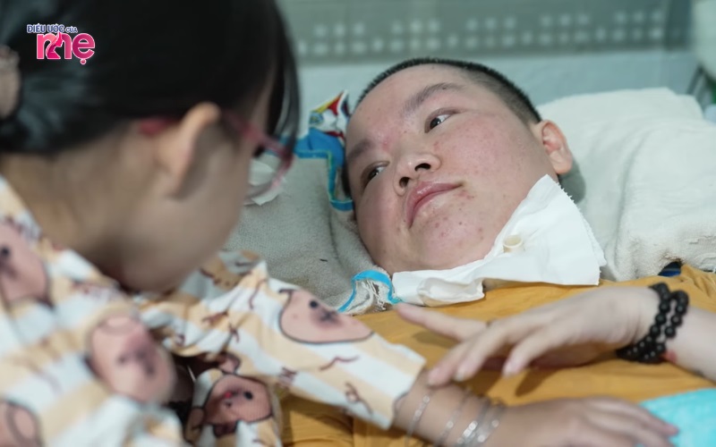 Từ một người phụ nữ bình thường chị không may trở thành một người tàn tật suốt đời