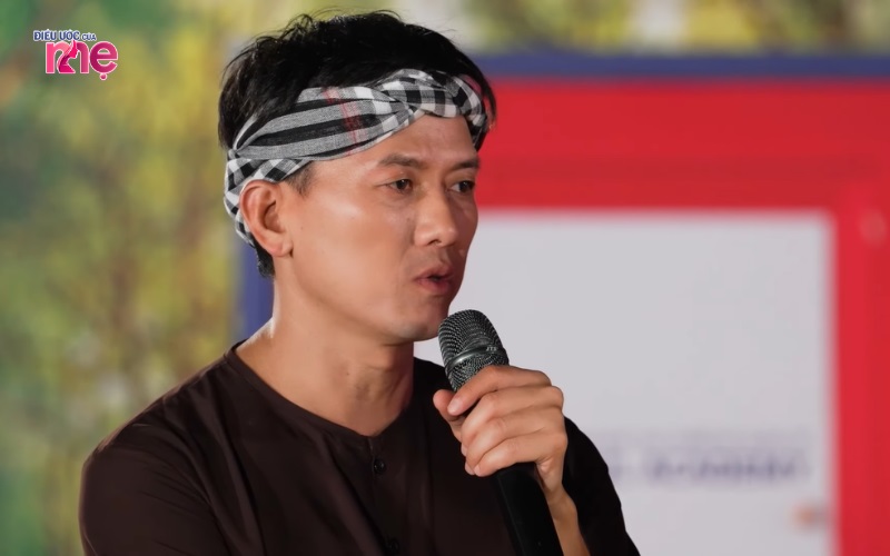 MC Quách Ngọc Tuyên cũng gửi đôi lời động viên đến với chị Xuân