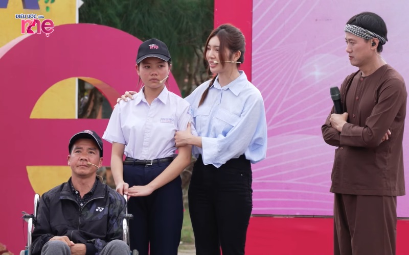 Bùi Lý Thiên Hương không khỏi nghẹn ngào và bộc bạch những suy nghĩ của mình