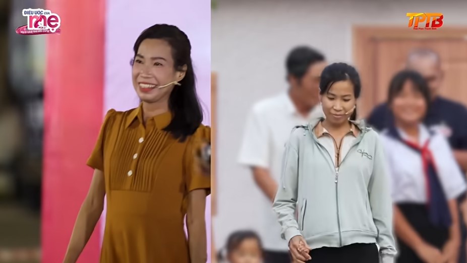 Hình ảnh chị Trúc Ly xuất hiện tại trường quay chương trình với diện mạo hoàn toàn rạng rỡ, trẻ trung và nhuận sắc hơn trước